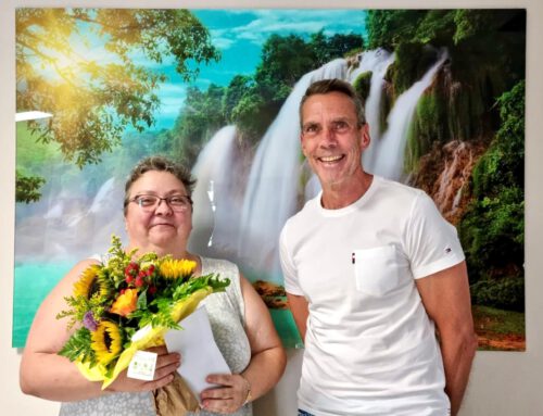 Herzlichen Glückwunsch zum 10-jährigen Betriebsjubiläum